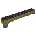 Stora_Drain Drainage channel with Ø 110 mm pipe Stora Drain Self, 1 m Stora_Drain Drainage channel with Ø 110 mm pipe Stora Drain Self, 1 m