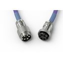 Glorious PC Gaming Race Coiled Violets 1,37 m USB Type-A, USB Veids-C Glorious PC Gaming Race Coiled Violets 1,37 m USB Type-A, USB Veids-C