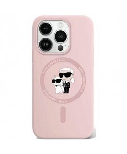 Karl Lagerfeld KLHMP15XSCMKCRHP iPhone 15 Pro Max 6.7" różowy|pi