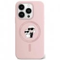 Karl Lagerfeld KLHMP15XSCMKCRHP iPhone 15 Pro Max 6.7" różowy|pi