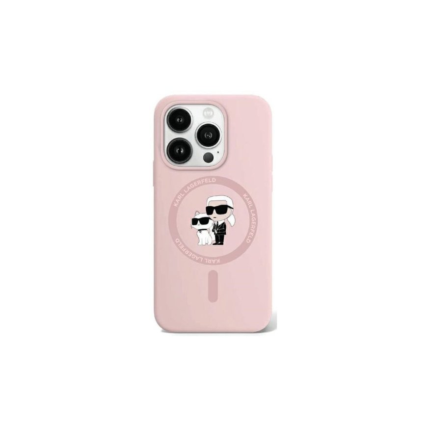 Karl Lagerfeld KLHMP15XSCMKCRHP iPhone 15 Pro Max 6.7" różowy|pi – 2