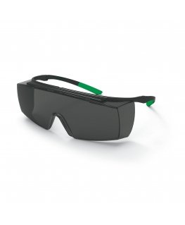 Uvex 9169545 aizsargbrilles Zaļš, Melns