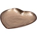 Rituali Domestici Szklany talerz w kształcie serca Neimieipensieri - Auksinis, 14 cm Rituali Domestici Szklany talerz w kształcie serca Neimieipensieri - Auksinis, 14 cm