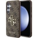 Guess GUHCSA554GMGBR A55 A556 brązowy|brown hardcase 4G Big Meta Guess GUHCSA554GMGBR A55 A556 brązowy|brown hardcase 4G Big Meta
