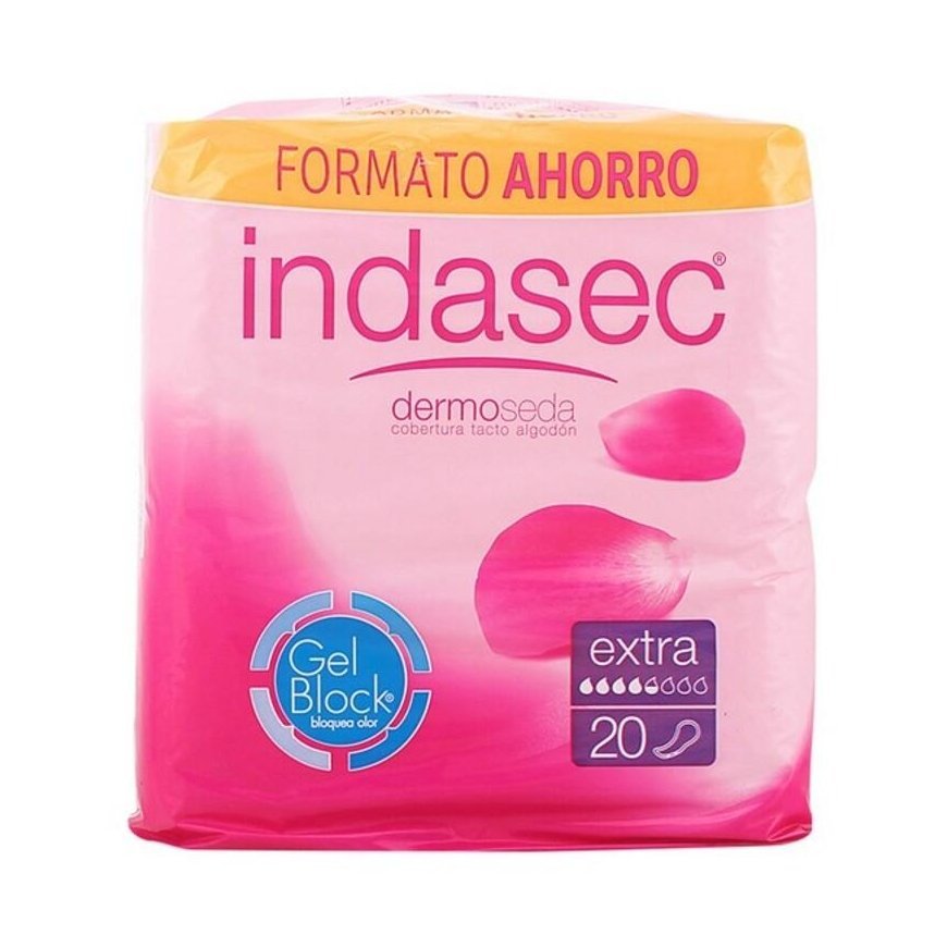 Indasec Dermoseda kompresai šlapimo nelaikymui Extra 20 vnt – 2