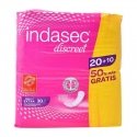 Indasec Dermoseda compresses for urinary incontinence Extra 20 pcs Indasec Dermoseda compresses for urinary incontinence Extra 20 pcs