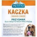 PETITTO duck kebab - dog treat - 500g PETITTO duck kebab - dog treat - 500g