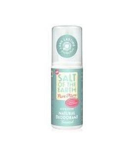 Salt-Of-The-Earth 100% natural deodorant Melon & Cucumber Pure Aura ( Natura l Dezodorantas) 100 ml