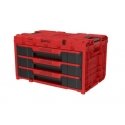 Patrol QBRICK SYSTEM ONE DRAWER 3 TOOLBOX 2.0 Raudonas ULTRA HD CUSTOM Patrol QBRICK SYSTEM ONE DRAWER 3 TOOLBOX 2.0 Raudonas ULTRA HD CUSTOM