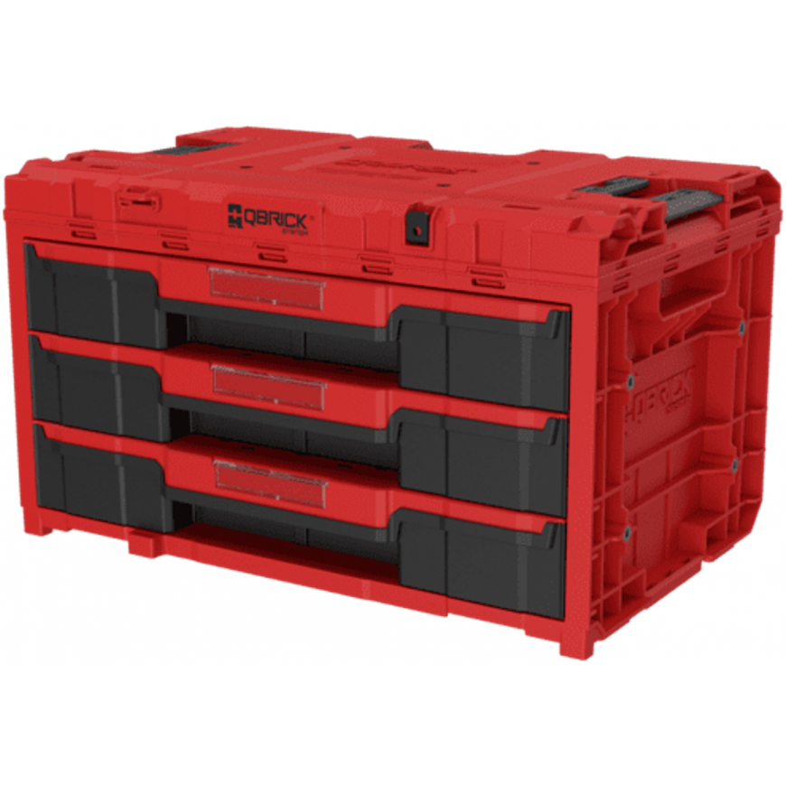 Patrol QBRICK SYSTEM ONE DRAWER 3 TOOLBOX 2.0 Red ULTRA HD CUSTOM – 2