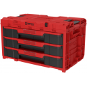Patrol QBRICK SYSTEM ONE DRAWER 3 TOOLBOX 2.0 Raudonas ULTRA HD CUSTOM Patrol QBRICK SYSTEM ONE DRAWER 3 TOOLBOX 2.0 Raudonas ULTRA HD CUSTOM