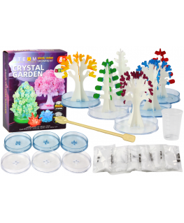 Lean Toys Creative Educational Kit for Growing Crystal Trees