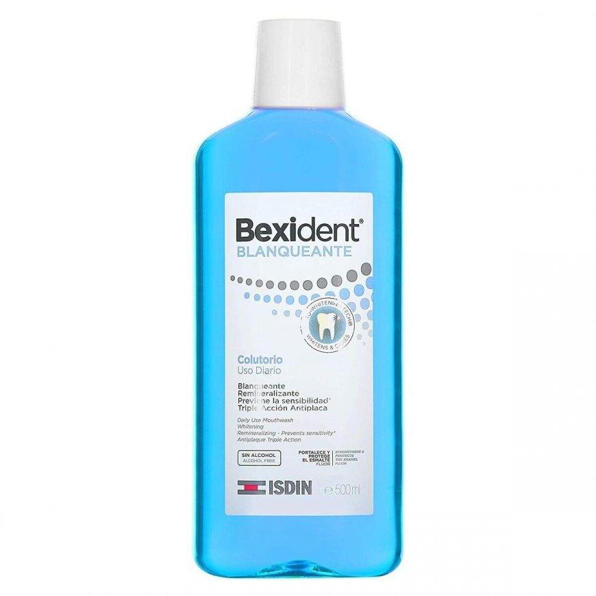 Isdin Bexident™ balinamasis burnos skalavimo skystis 500 ml – 2