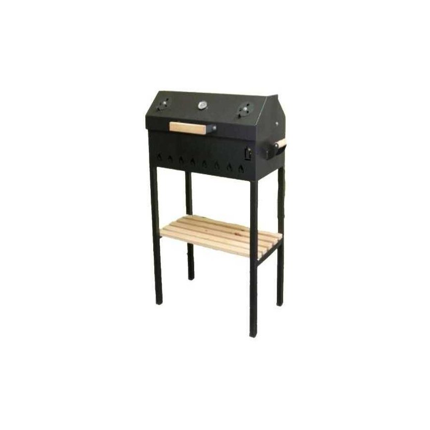 Abas_Smokeho ABAS BBQ GRILL MEDIUM WITH MOUNTED COVER
