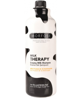 Morfose Creamy Milk Shampoo shampoo for dry and brittle hair 1000ml