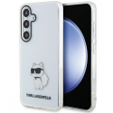 Karl Lagerfeld KLHCS24MHNCHTCT S24+ S926 skaidrus kietas dėklas IML Choupette Karl Lagerfeld KLHCS24MHNCHTCT S24+ S926 skaidrus kietas dėklas IML Choupette