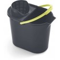 Owalne wiadro su wyciskaczem Mery - 12 ltr, Gray Owalne wiadro su wyciskaczem Mery - 12 ltr, Gray