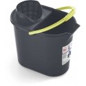 Owalne wiadro su wyciskaczem Mery - 12 ltr, Gray Owalne wiadro su wyciskaczem Mery - 12 ltr, Gray
