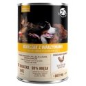 PET REPUBLIC Pieaugušo vidēja un liela vistas gaļa ar dārzeņiem - mitrā suņu barība - 1250g