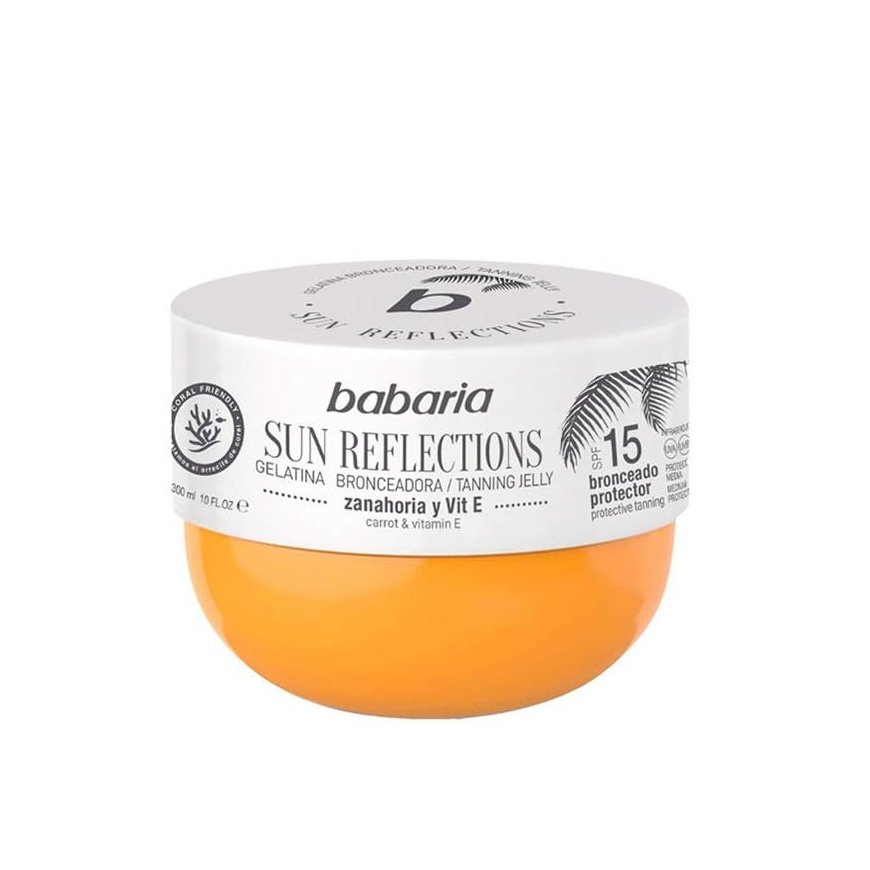 Babaria Sun Reflections Tanning Jelly Protective Tanning Spf15 300ml
