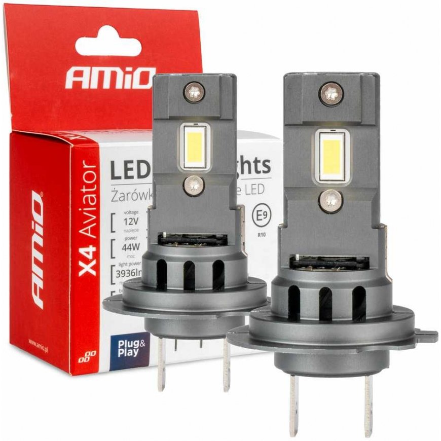 AMiO Żarówki samouke led series x4