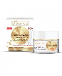 Bielenda Chrono Age atgaivinantis naktinis kremas nuo raukšlių 60+ 50ml