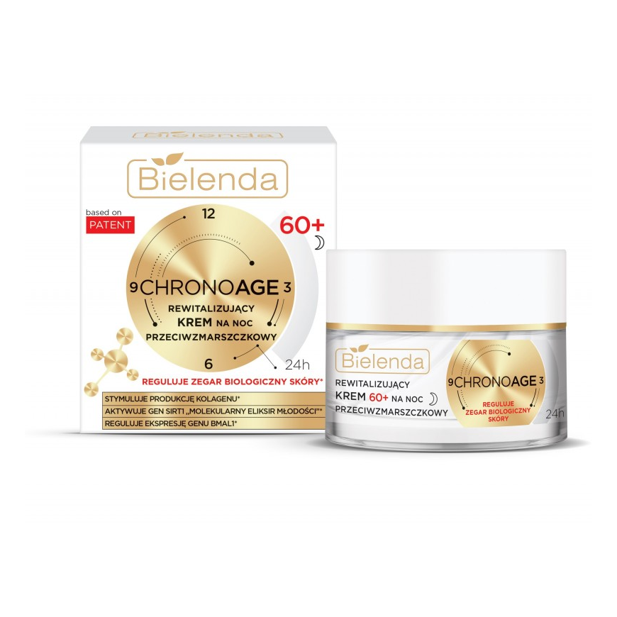 Bielenda Chrono Age revitalizing night cream against wrinkles 60+ 50ml – 2