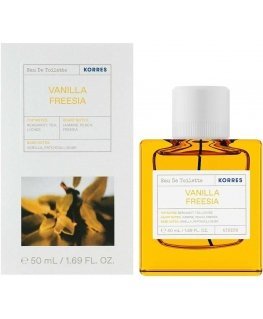 Korres Vanilla Freesia EDT Eau de Toilette Unisex, 50 ml