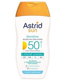 Astrid Tanning milk Sensitive SPF 50+ Sun 150 ml