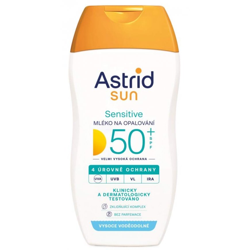 Astrid Tanning milk Sensitive SPF 50+ Sun 150 ml