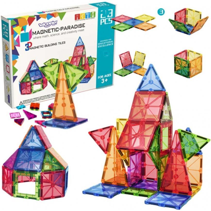 WOOPIE Montessori 3D Magnetic Building Blocks