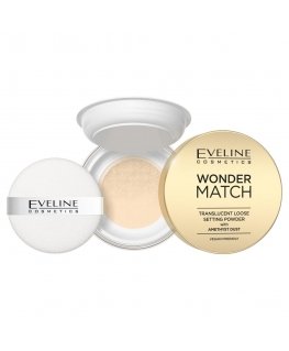 Eveline Cosmetics Wonder Match fixing powder with amethyst pollen 6g