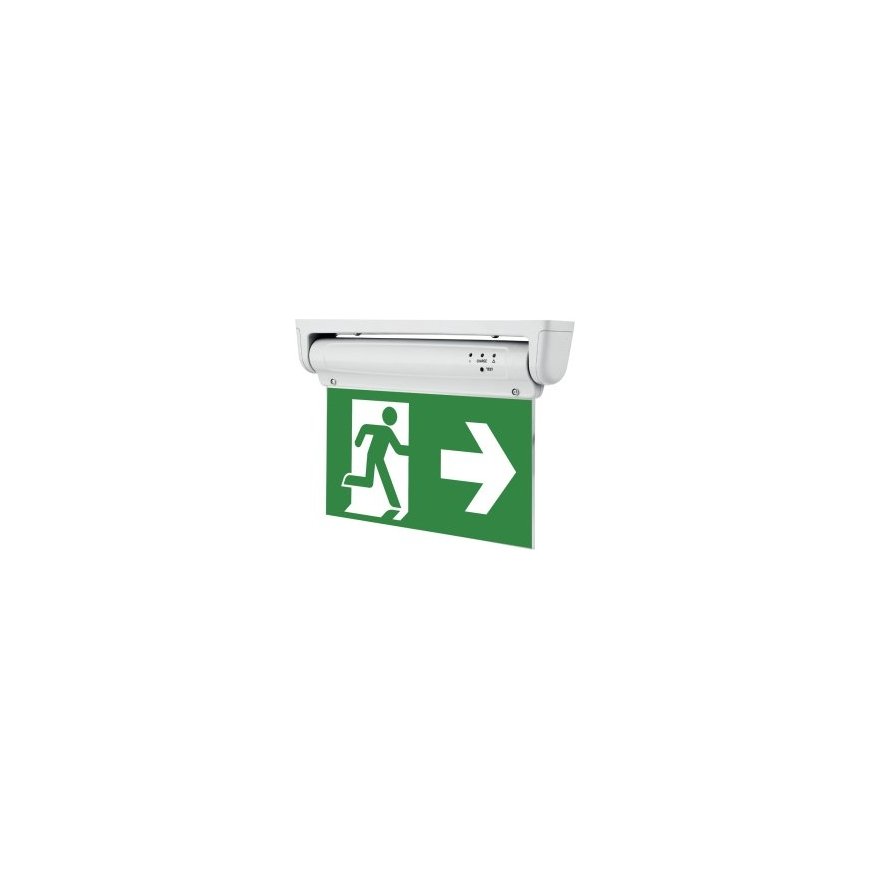 Emergency wall lamp Dallas 3val. 6500K IP65 Eurolight