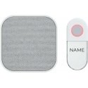 Orno TELA AC, wireless network doorbell, learning system, 38 sounds, 150m, white Orno TELA AC, wireless network doorbell, learning system, 38 sounds, 150m, white