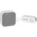 Orno TELA AC, wireless network doorbell, learning system, 38 sounds, 150m, white Orno TELA AC, wireless network doorbell, learning system, 38 sounds, 150m, white