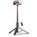 Dėklas Tech-Protect Selfie Stick Tripod L08S, juodas Dėklas Tech-Protect Selfie Stick Tripod L08S, juodas