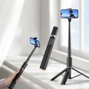Dėklas Tech-Protect Selfie Stick Tripod L08S, juodas Dėklas Tech-Protect Selfie Stick Tripod L08S, juodas