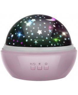 Fusion Night light with projector black