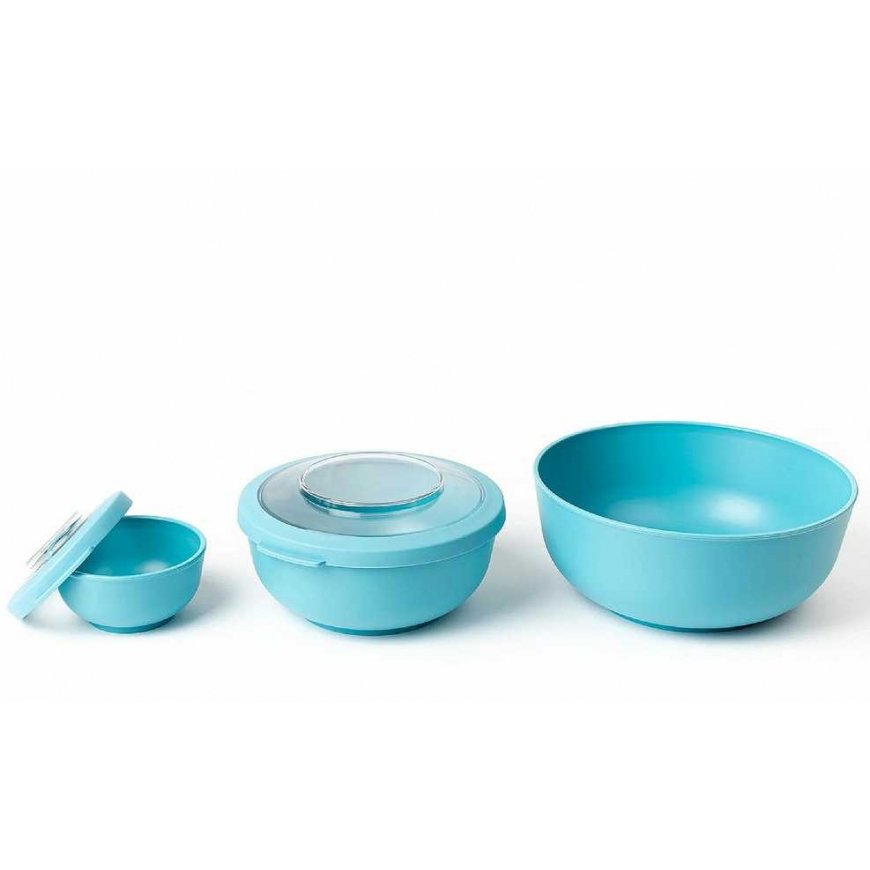 Amuse 3 miski with pokrywkami blue – 2