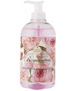 Dante Romantica orzeźwiające mydło w płynie Rose & Peony 500ml