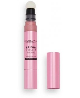 Makeup revolution Bright Light Liquid Highlighter rozświetlacz w płynie Divine Dark Rožinė 3ml