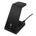Deltaco QI-1037 mobiilseadme laadija Kõrvaklapid, Mobiiltelefon, Nutikell Must Patarei, USB Traadita Deltaco QI-1037 mobiilseadme laadija Kõrvaklapid, Mobiiltelefon, Nutikell Must Patarei, USB Traadita