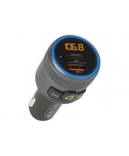 Transmiter FM Bluetooth5.1 + QC3.0 + PD 24W