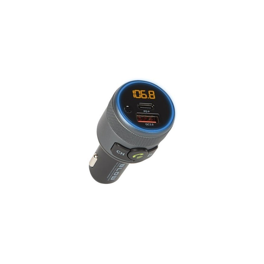 Transmiter FM Bluetooth5.1 + QC3.0 + PD 24W – 2