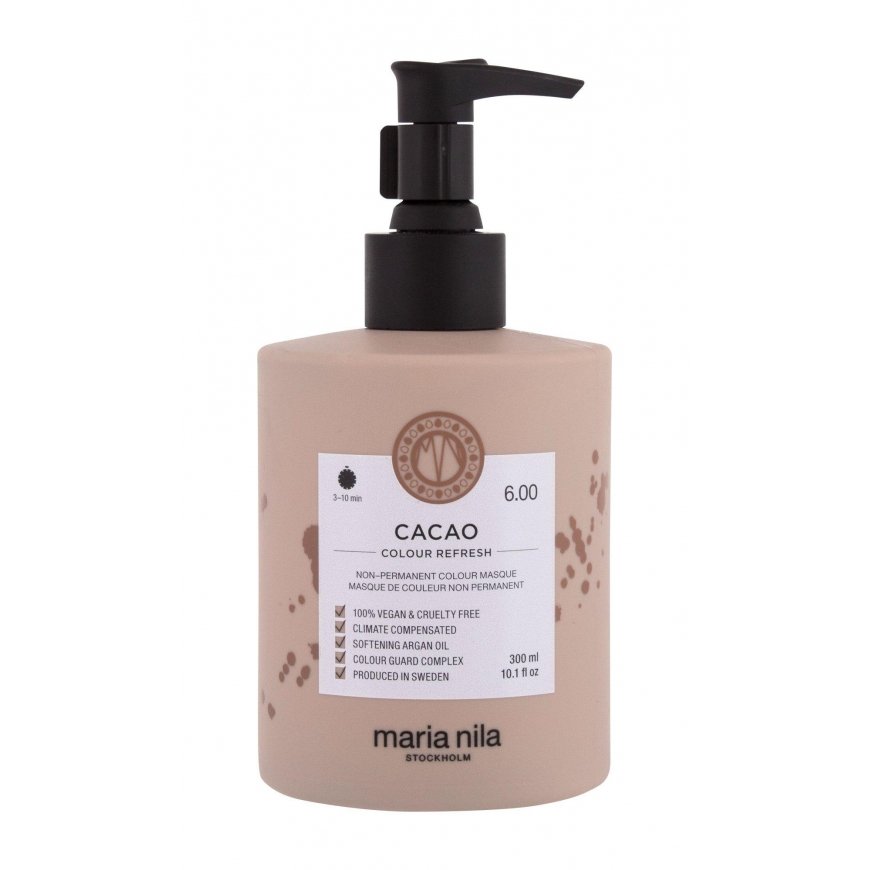 Maria Nila Color Refresh hair coloring mask 6.0 Cacao 300ml – 2