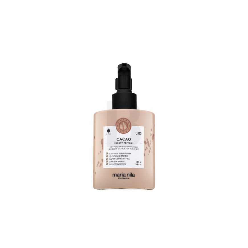 Maria Nila Color Refresh hair coloring mask 6.0 Cacao 300ml – 3