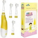 SEAGO children's sonic toothbrush, Yellow, 1xAAA 1.5V (not included), 4 tips, SG-902 Yellow SEAGO children's sonic toothbrush, Yellow, 1xAAA 1.5V (not included), 4 tips, SG-902 Yellow