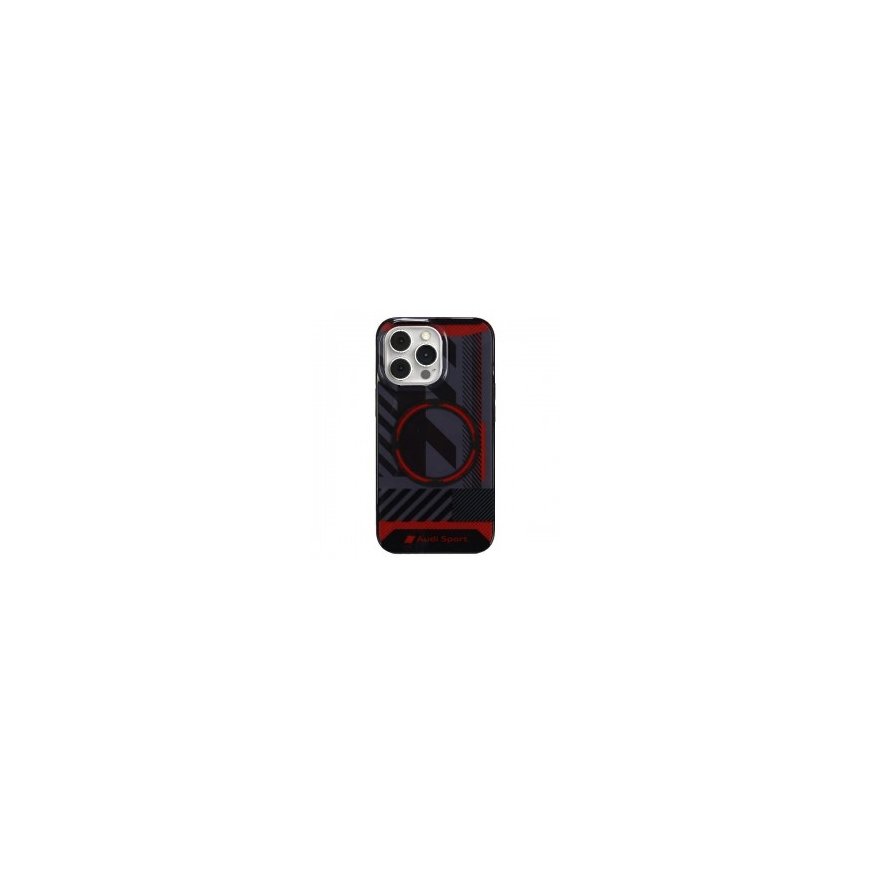 Audi IML Sport MagSafe Case iPhone 13 Pro Max 6.7" czarny|black
