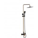 Invena Shower set Midnight AU-35-D14-V black/gold sp. Invena Shower set Midnight AU-35-D14-V black/gold sp.