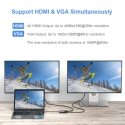 iLike HD5 4in1 Converter USB-C to Hdmi 4K 30Hz / VGA monitor / U iLike HD5 4in1 Converter USB-C to Hdmi 4K 30Hz / VGA monitor / U